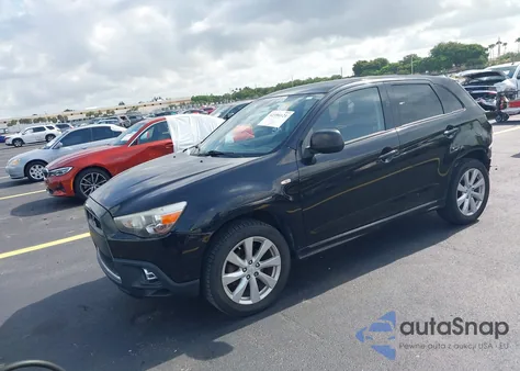 2012 Mitsubishi Outlander Sport Se из США, поврежденный, VIN JA4AP4AU7CZ005926